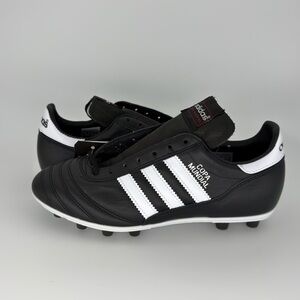 Adidas Copa Mundial Leather Soccer Cleats Black Made In Germany 015110 Sz 7.5